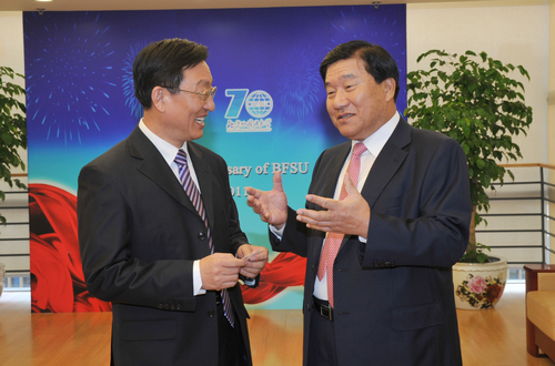 杨学义书记会见金在烈1